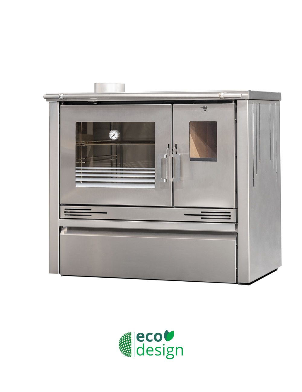ME16 INOX PV - Cocina Leña - Metlor