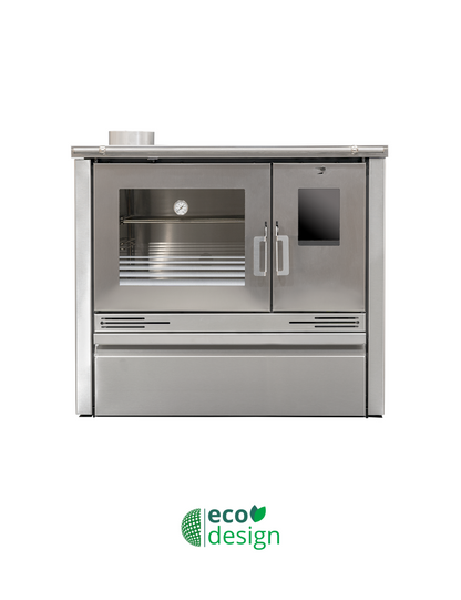 ME16 INOX PV - Cocina Leña - Metlor