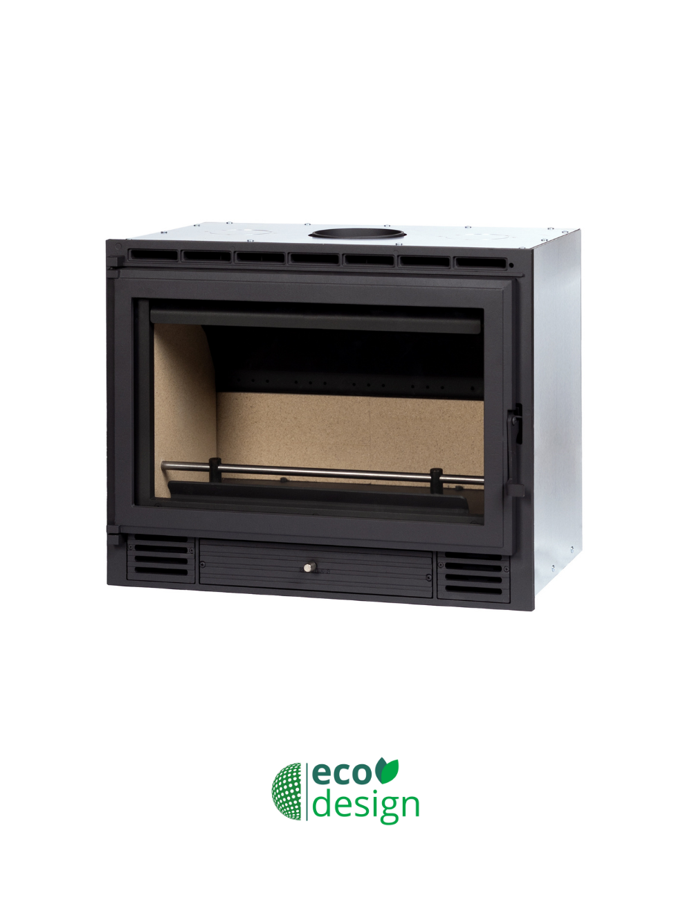 INSERTO ELOS 80 VITRUS - Chimenea Leña -Metlor