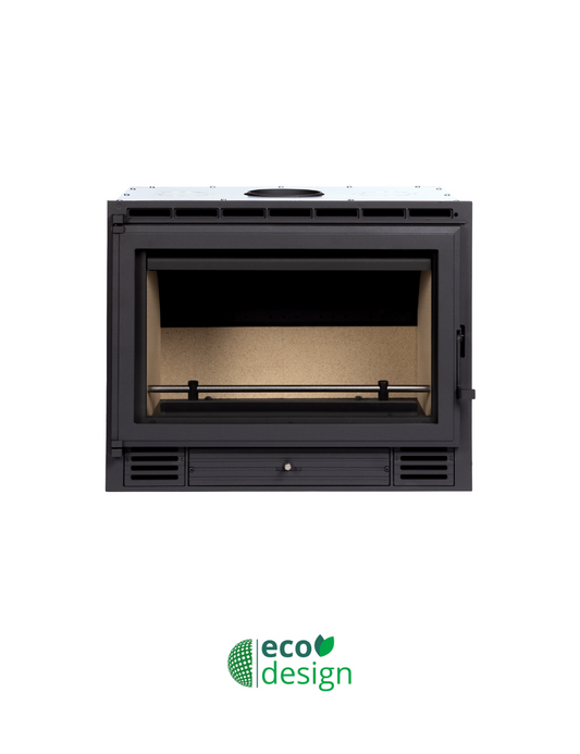 INSERTO ELOS 80 VITRUS - Chimenea Leña -Metlor