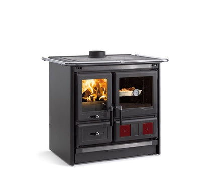 ROSA L.16 STEEL - Cocina Leña - La Nordica-Extraflame