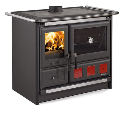 ROSA XXL.16 - STEEL - Cocina Leña - La Nordica-Extraflame