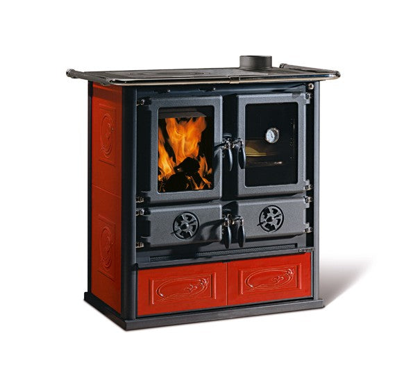 ROSETTA.16 CERAMICA  - Cocina Leña - La Nordica-Extraflame