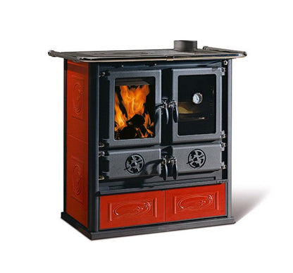 ROSETTA.16 CERAMICA  - Cocina Leña - La Nordica-Extraflame