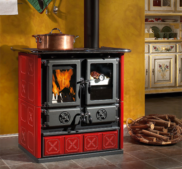 ROSETTA.16 - MAIOLICA - Cocina Leña - La Nordica-Extraflame