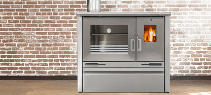 ME16 INOX PV - Cocina Leña - Metlor