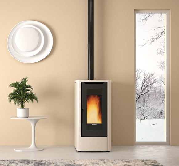 TEOREMA PLUS AD - Estufa canalizada pellet - La Nordica-Extraflame