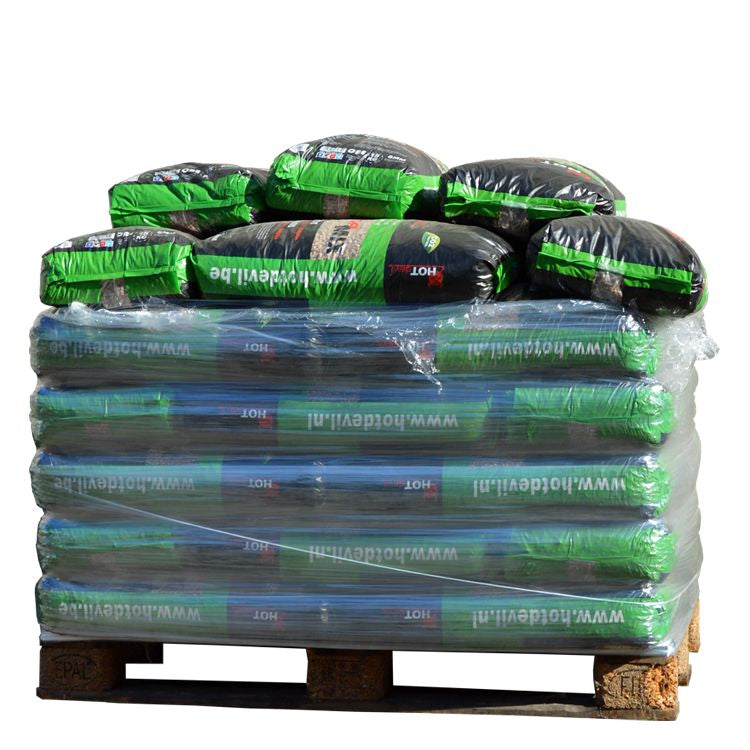 Pellets Din+ Top Mix – Media Paleta 495 kg (Haya y Pino)