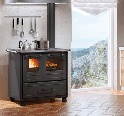 FAMILY.16 4,5 - Cocina Leña - La Nordica-Extraflame