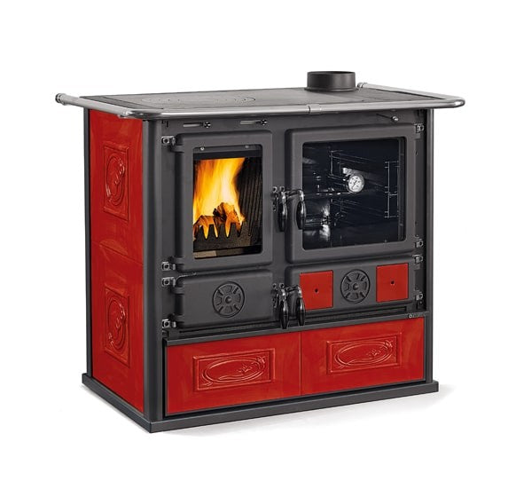 ROSA.16 CERAMICA - Cocina Leña - La Nordica-Extraflame