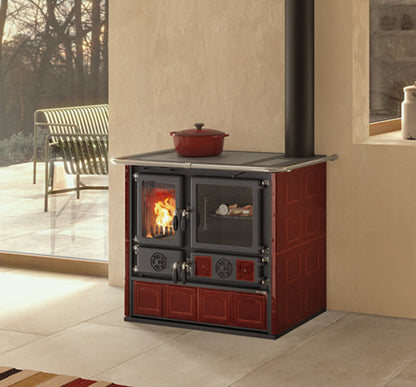 ROSA.16 - MAIOLICA - Cocina Leña - La Nordica-Extraflame