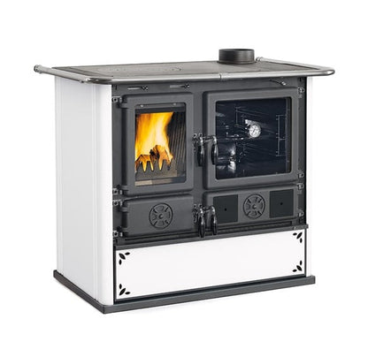 ROSA.16 - STEEL - Cocina Leña - La Nordica-Extraflame