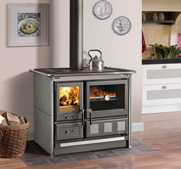 ROSA XXL.16 PIEDRA NATURAL- Cocina Leña - La Nordica-Extraflame