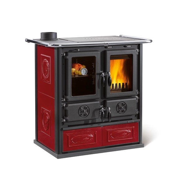ROSETTA SINISTRA.16 CERAMICA - Cocina Leña - La Nordica-Extraflame